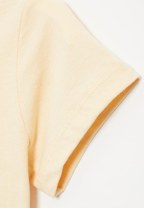 Pop Candy - Dino tee - light yellow