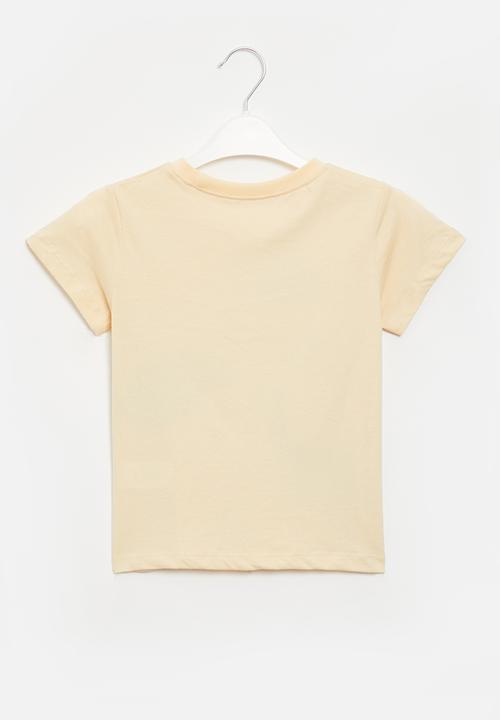 Pop Candy - Dino tee - light yellow