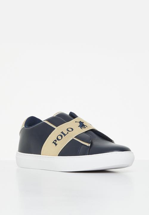 POLO - Classic side flash sneaker - gold