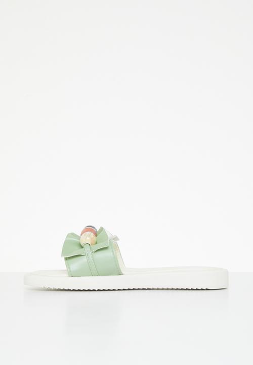 Rebel Republic - Girls slides - sage