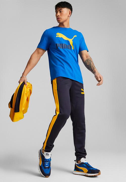 PUMA - Iconic t7 track pants pt (s) - puma new navy