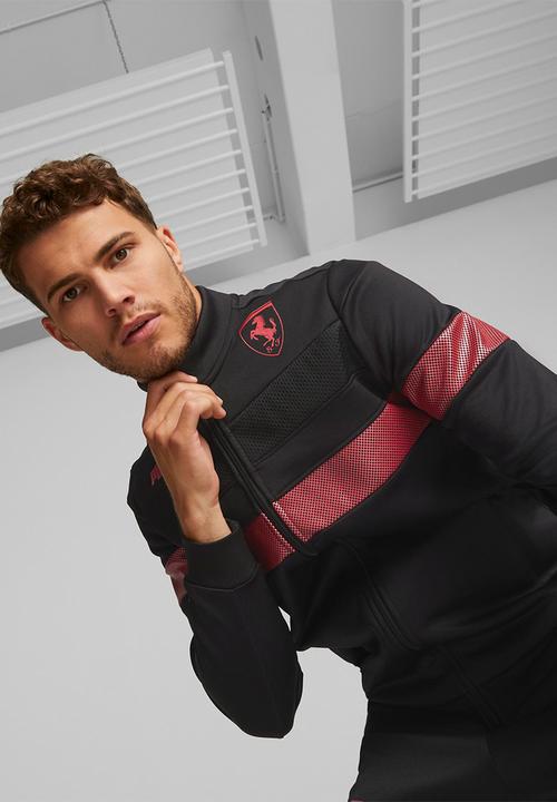 PUMA - Ferrari race metal energy jacket - puma black