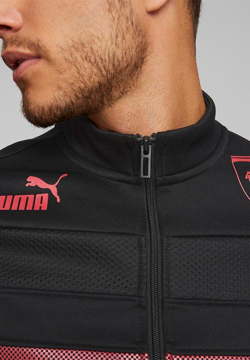 PUMA - Ferrari race metal energy jacket - puma black