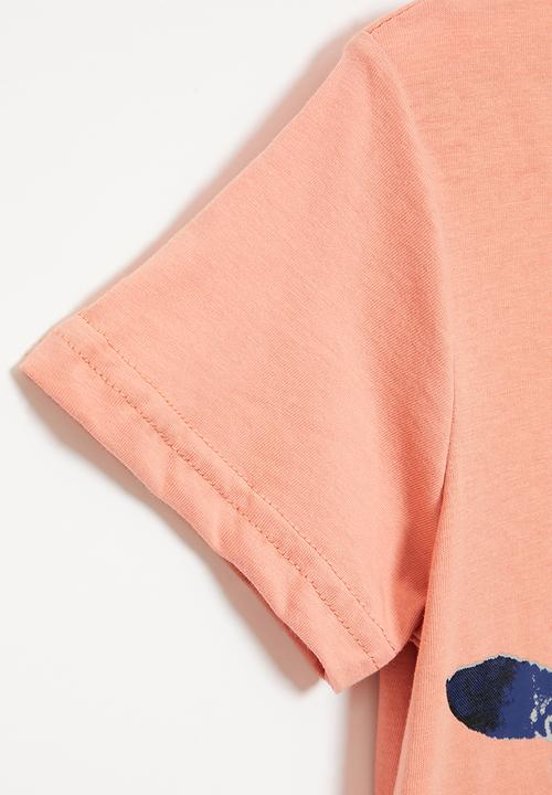 Pop Candy - Printed tee - orange