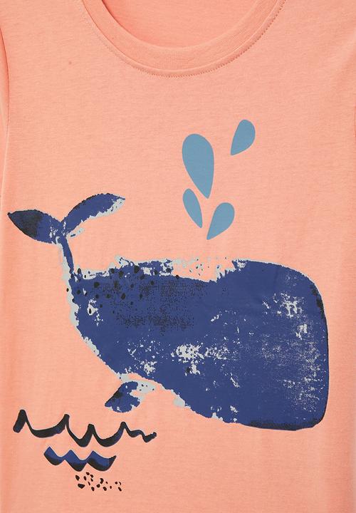 Pop Candy - Printed tee - orange