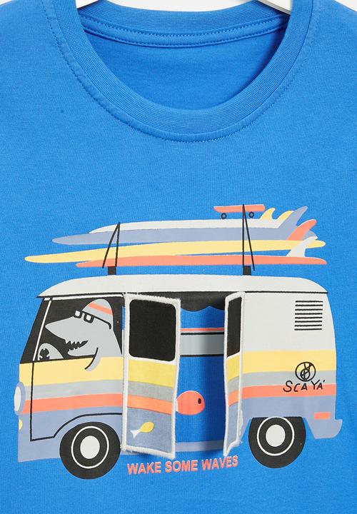 Pop Candy - Summer tee - blue