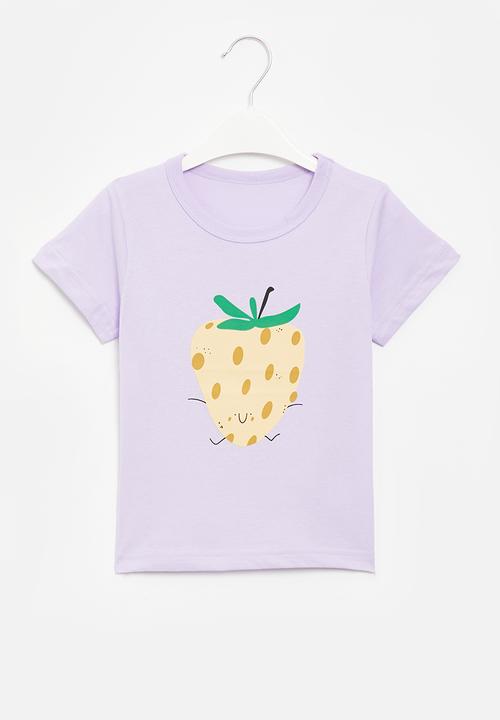 Pop Candy - Strawberry tee - purple