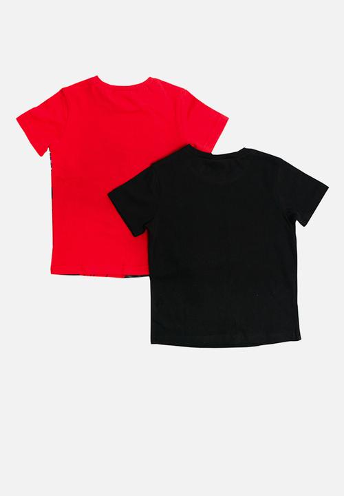 Character Group - Batman 2 pack tee - red/black