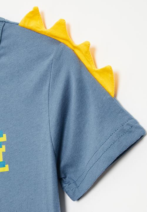 Pop Candy - Crocodile tee - blue