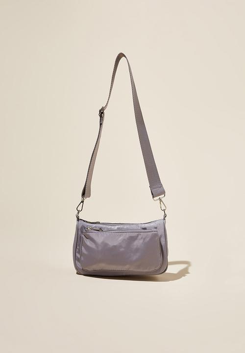 Cotton On - Nadine crossbody bag - silver grey