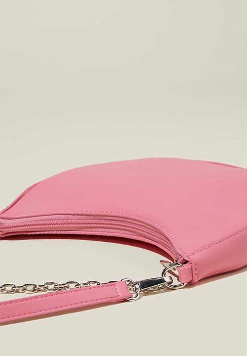 Cotton On - Sadie multi strap shoulder bag - pink smooth