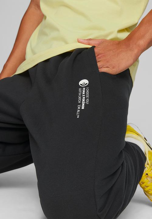 PUMA - Puma x pokemon relaxed sweatpants fl - puma black
