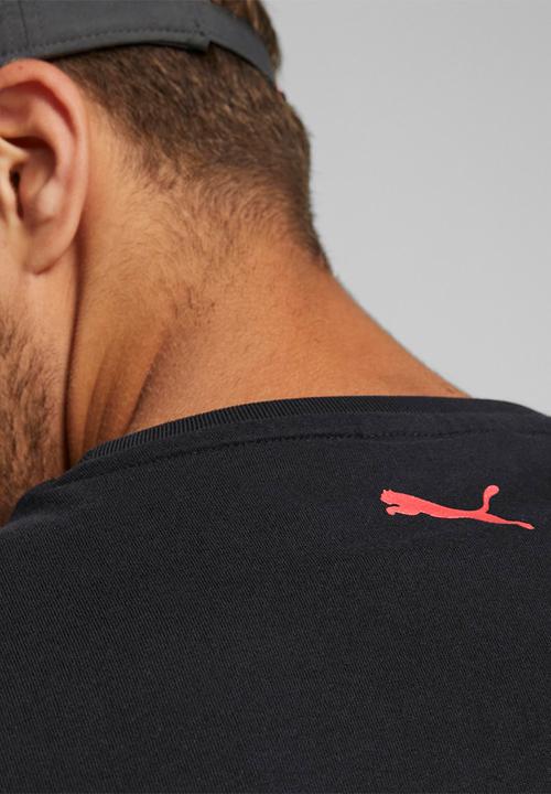 PUMA - Ferrari race metal energy shield tee - puma black