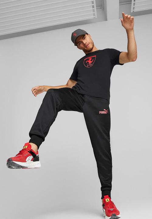 PUMA - Ferrari race metal energy shield tee - puma black