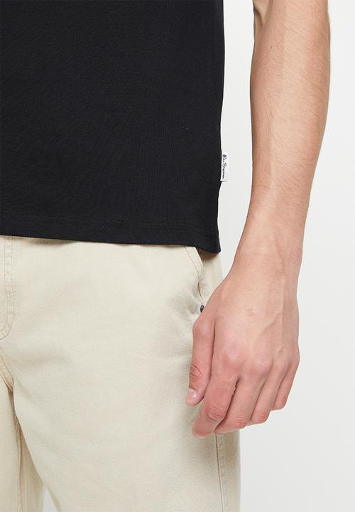 Ben Sherman - Poster guitar tee shirt - black