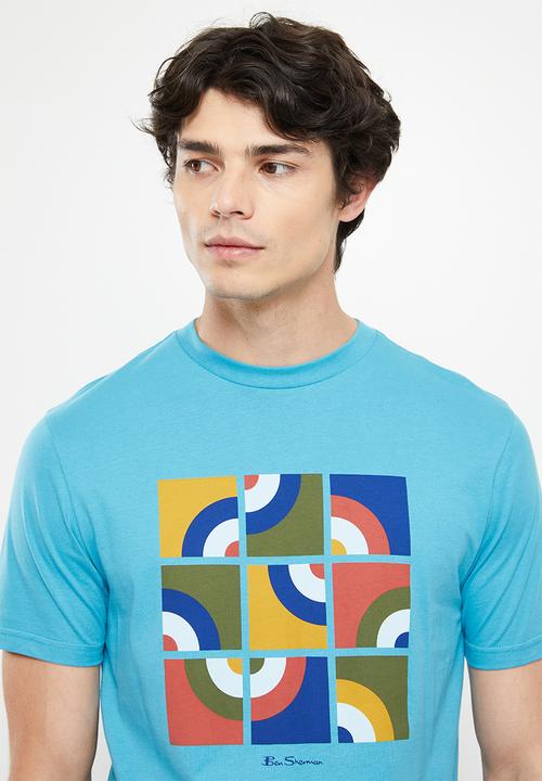 Ben Sherman - Jumble target tee shirt - blue
