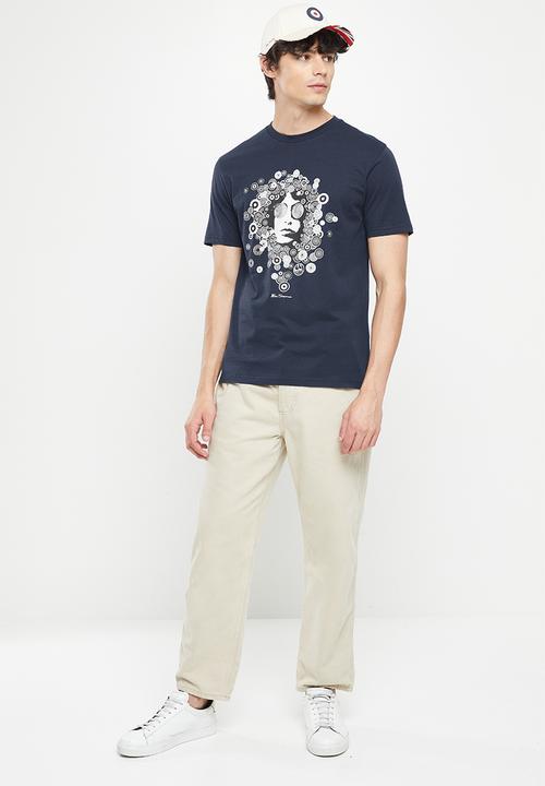 Ben Sherman - Circleman tee shirt - navy