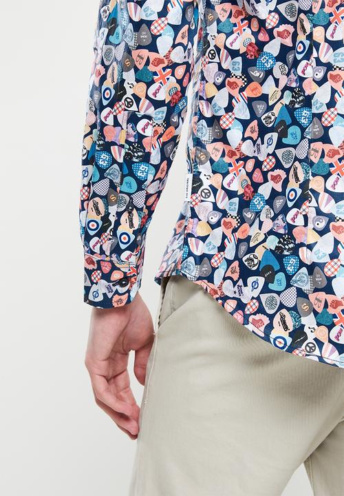 Ben Sherman - Plectrum shirt - navy