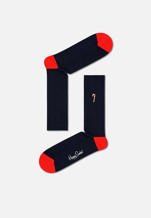 Happy Socks - 2-pack candy cane & cocoa gift set - multi