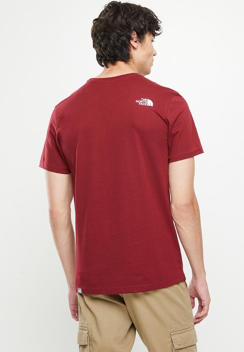 The North Face - M short sleeve graphic tee - cordovan