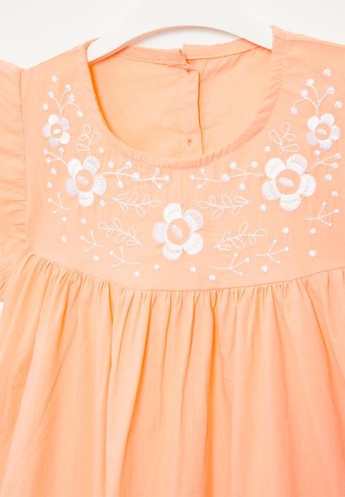 Pop Candy - Girls dress - peach