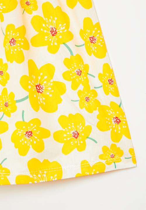 Pop Candy - Printed dress - yellow
