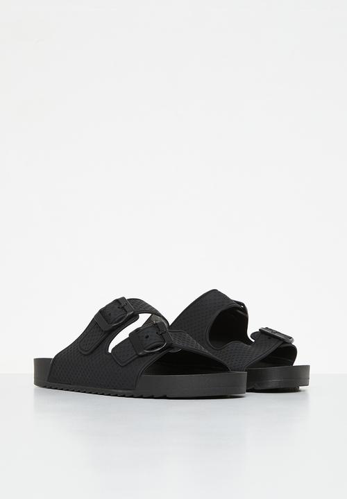 Rebel Republic - Kids strap sandal - black