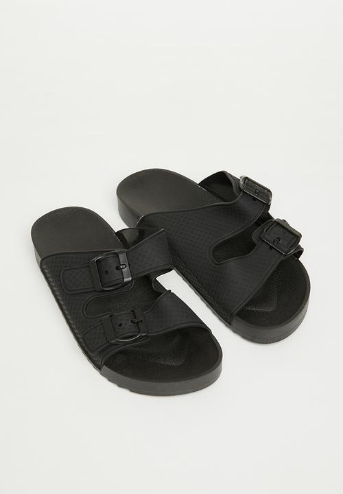 Rebel Republic - Kids strap sandal - black