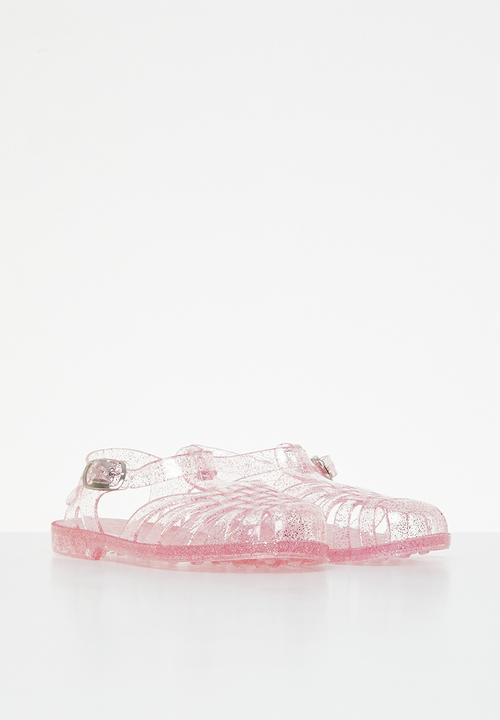 Rebel Republic - Tween cage sandal - pink