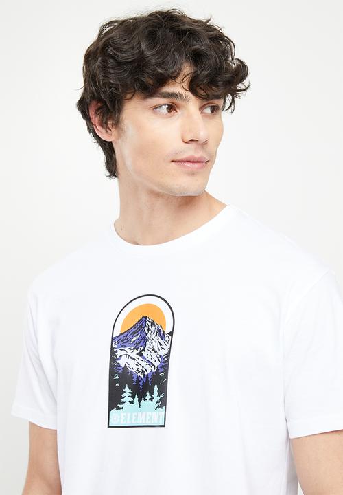 Element - Cascade short sleeve tee - optic white