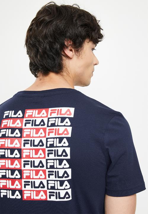 FILA - Reed T-shirt - peacoat