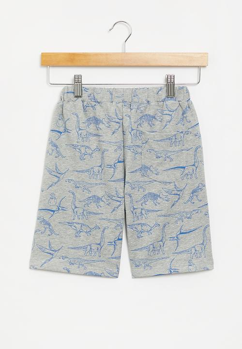 Pop Candy - Boys dino shorts - blue