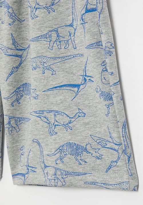 Pop Candy - Boys dino shorts - blue