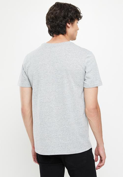 Superdry. - Vintage vl interest tee - athletic grey marl