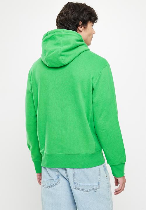 Superdry. - Code sl applique hoodie - bright green