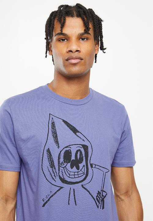 RVCA - Dmote guy short sleeve - royal