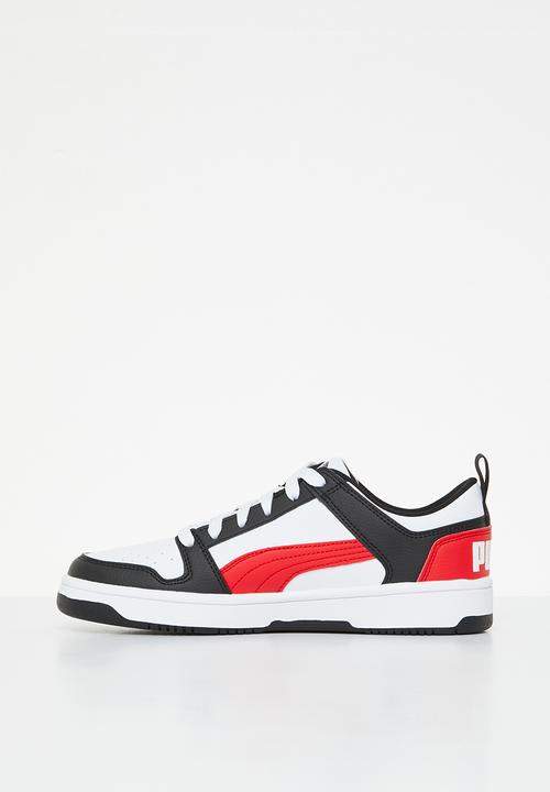 PUMA - Puma rebound layup - puma white/high risk red/puma black