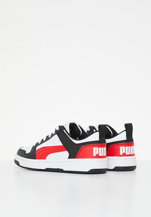 PUMA - Puma rebound layup - puma white/high risk red/puma black