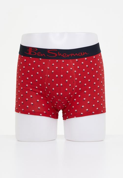 Ben Sherman - Wells 3 pack trunks - multi