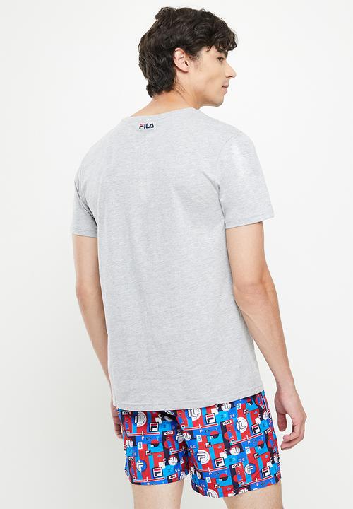 FILA - Noose T-shirt - grey melange