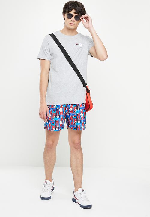 FILA - Noose T-shirt - grey melange