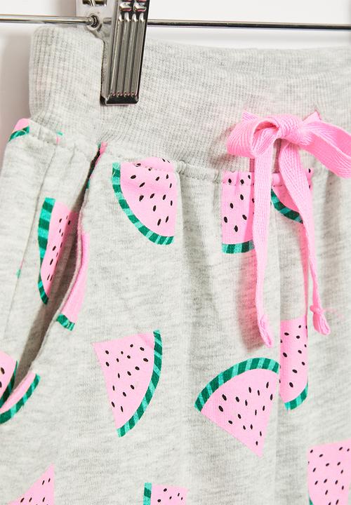 Pop Candy - Watermelon shorts - grey