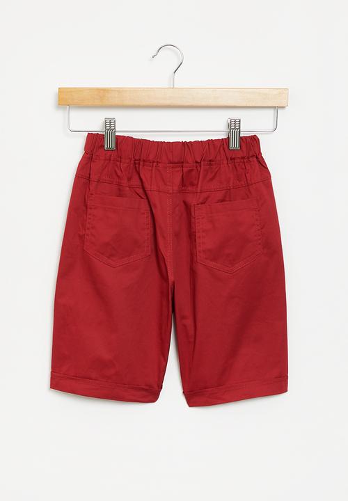 Pop Candy - Elasticated short - red