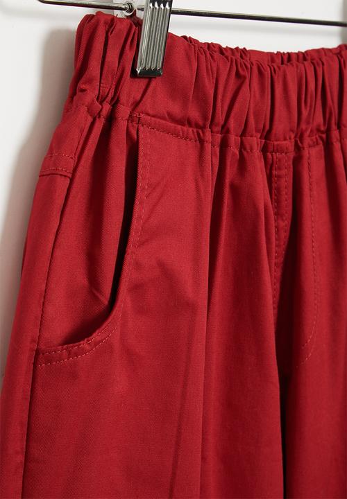 Pop Candy - Elasticated short - red