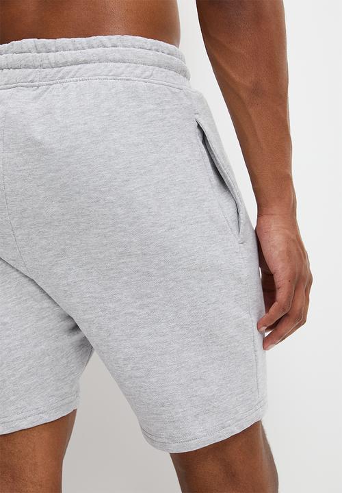 STYLE REPUBLIC - Fleece lounge short - grey melange
