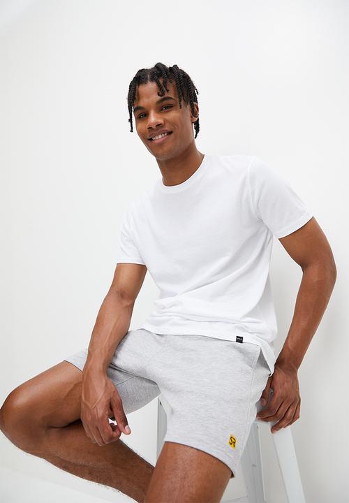 STYLE REPUBLIC - Fleece lounge short - grey melange