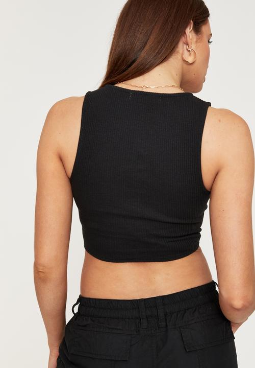 Supré  - Frankie corset tank - black