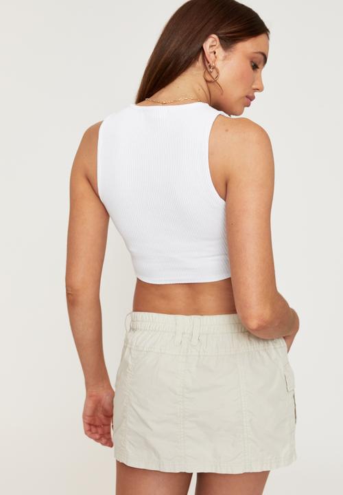Supré  - Frankie corset tank - white