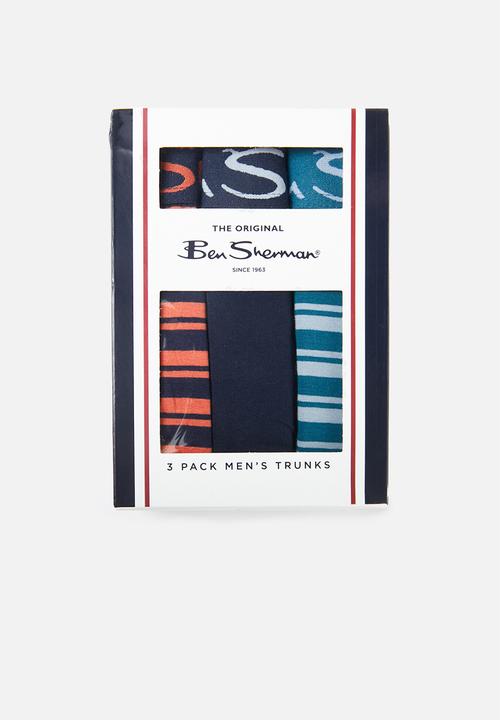 Ben Sherman - Davian 3 pack trunks - multi