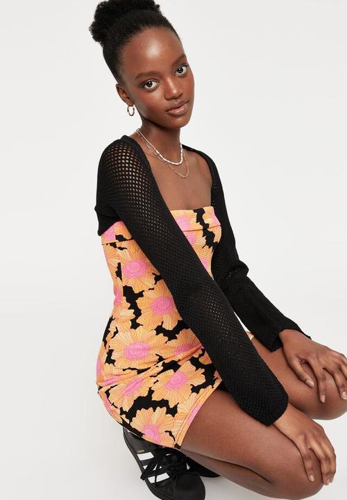 Supré  - Yara bandeau dress - gigi floral black